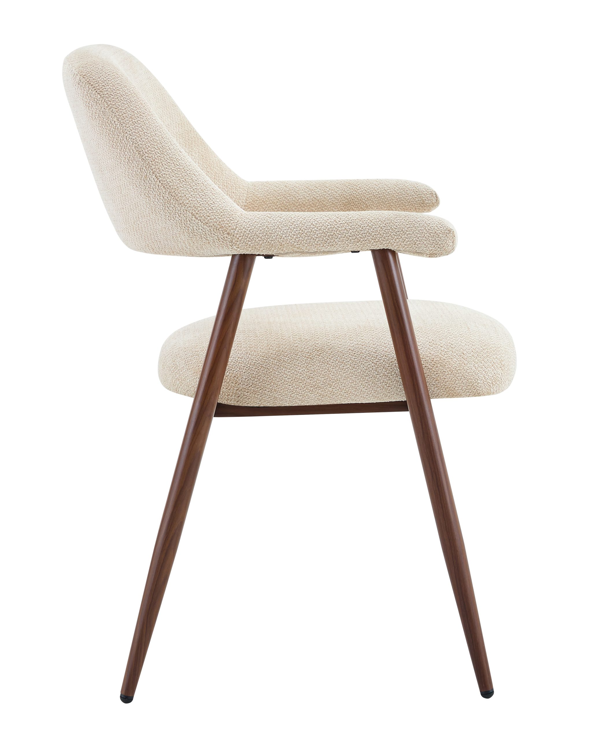 NT-3108 - Armrest Upholstered Dining Chair - Image 4