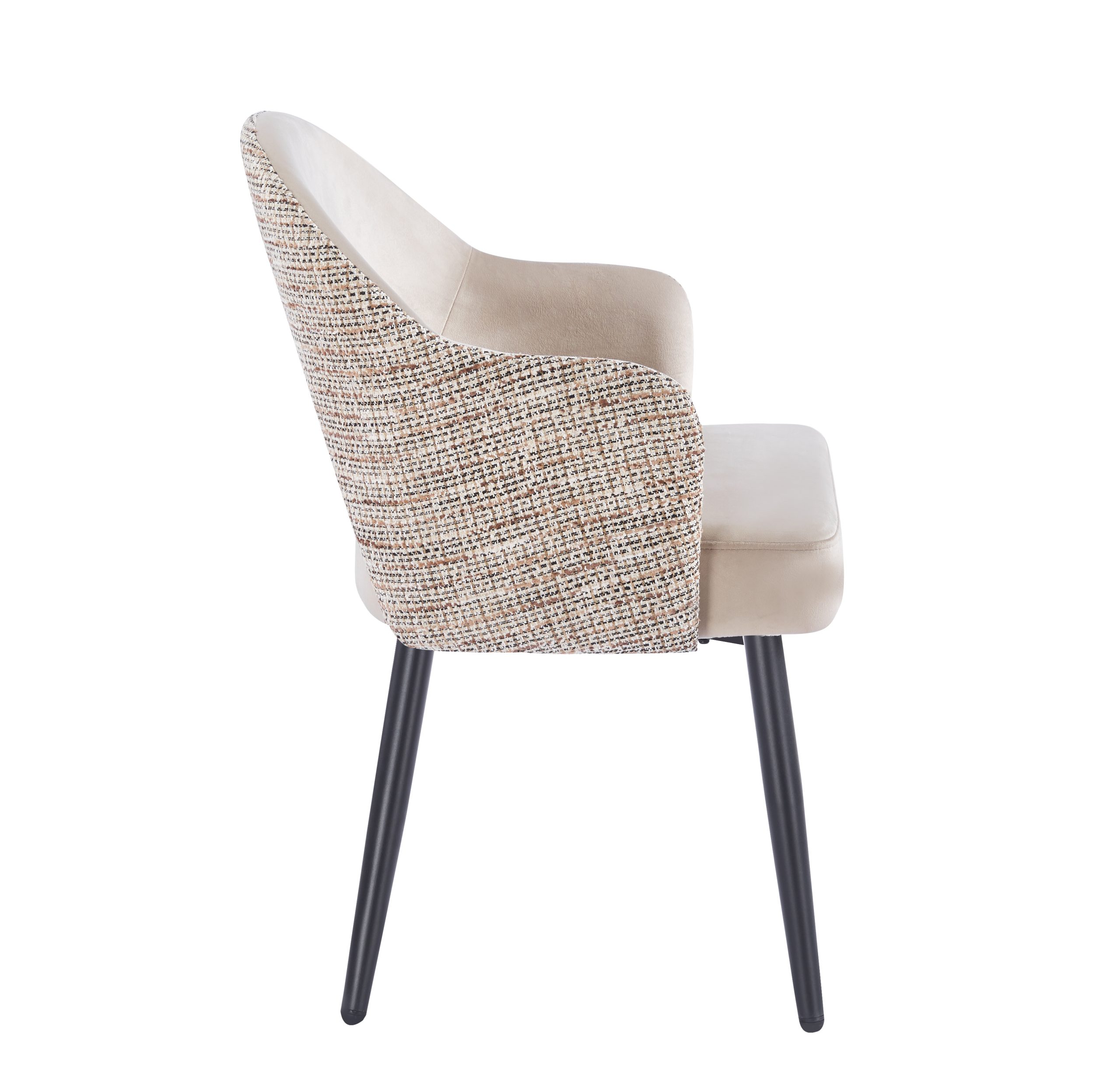 NT-3806Fabric Dining Chair with Spring Pack - Image 2