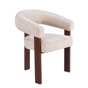 NT‑30008 Fabric Dining Chair with Spring Pack Seat