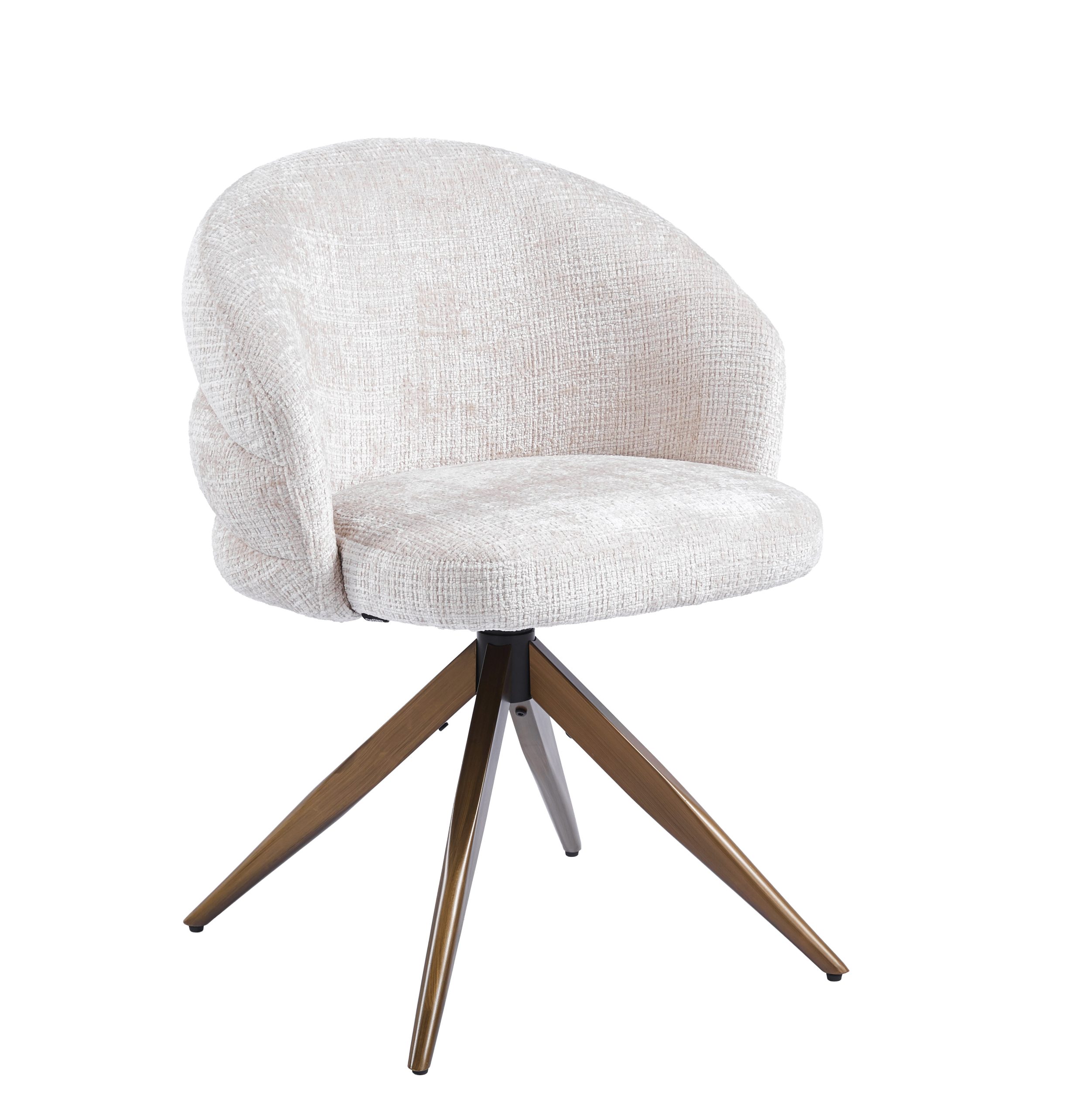 NT-30004 Swivel Upholstered Dining Chair