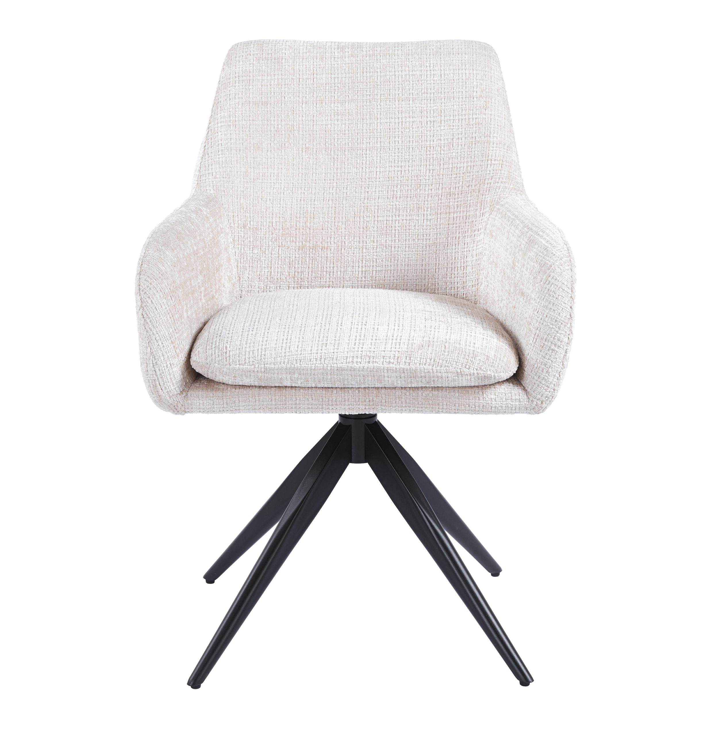 NT-30012 Swivel Upholstered Dining Chair - Image 2